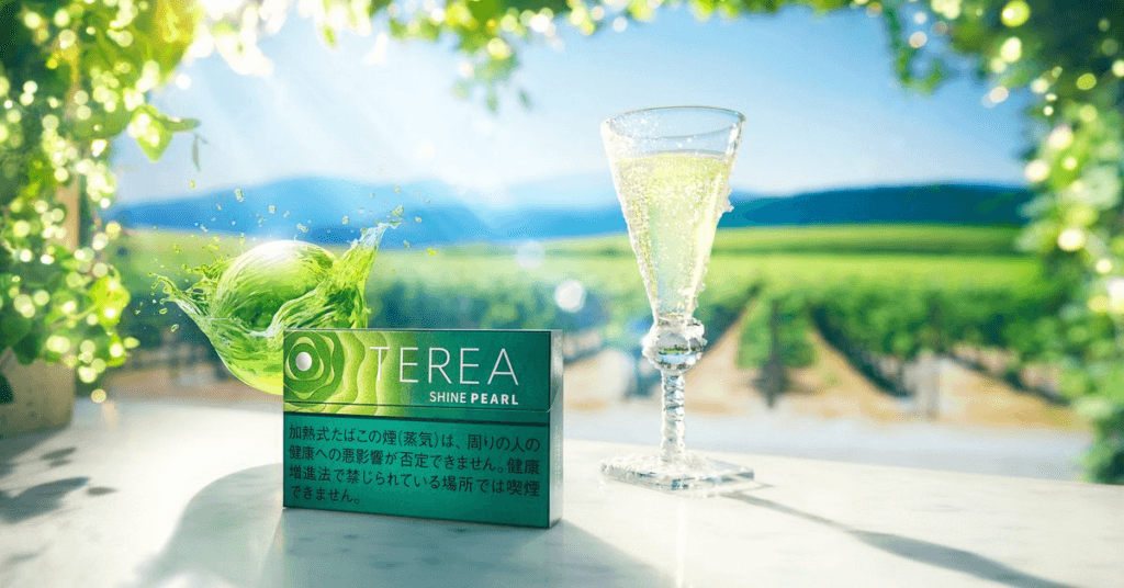 IQOS TEREA SHNIE PEARL青提爆珠（閃耀珍珠）測評